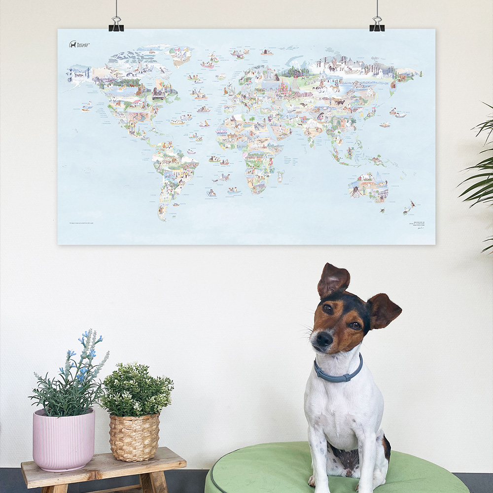 chiens dans le monde
